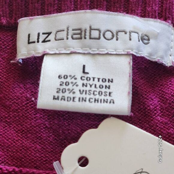 T59 Liz Claiborne sweater - Picture 2 of 8